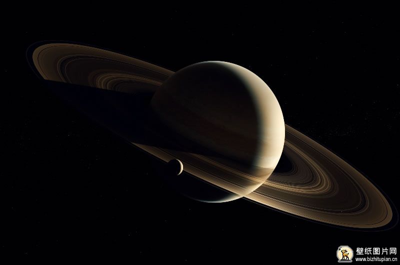 土星自带光环的气态巨行星 土星高清壁纸3840x2160