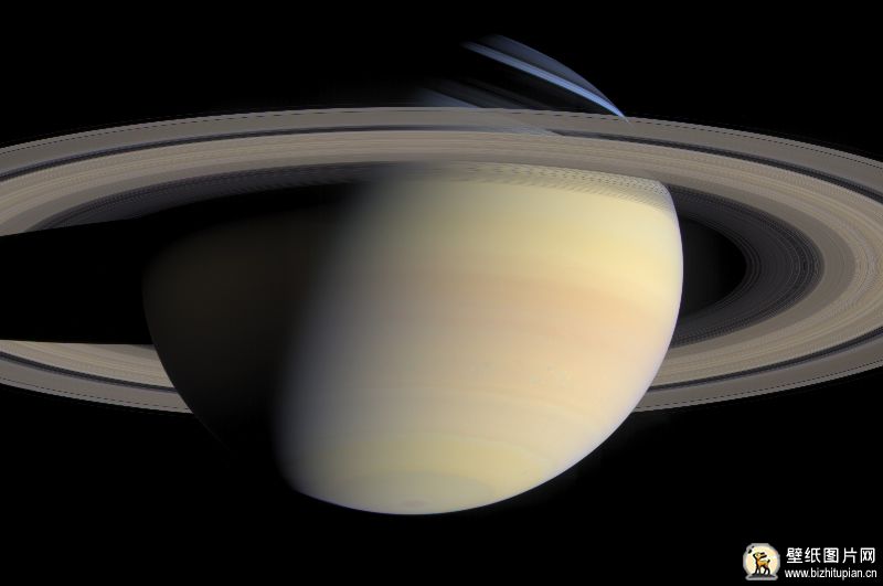 银河系土星光环高清图片 土星壁纸 8888x4544