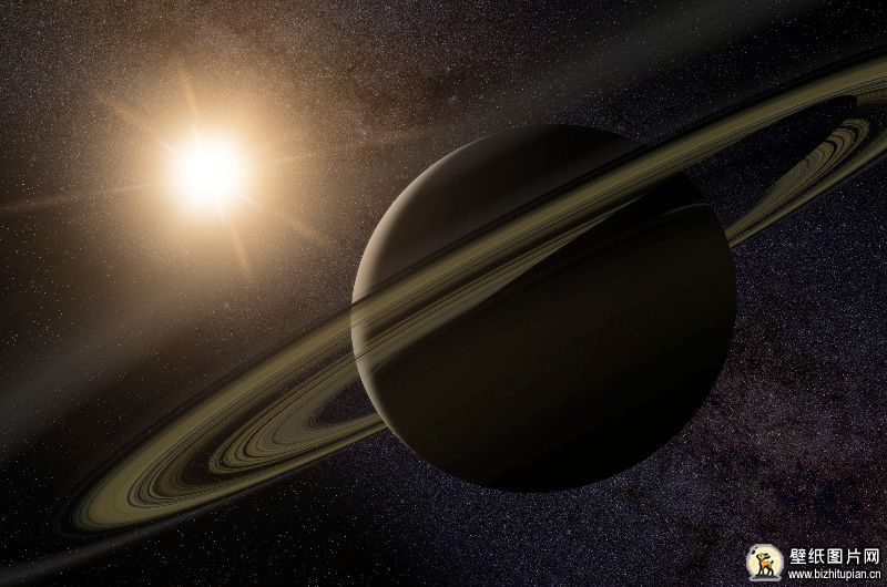 太阳系超级壁纸土星环 土星高清桌面图片 3840x2160