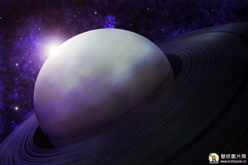 好看的土星 太阳系第二大行星 土星壁纸图片 1920x1275