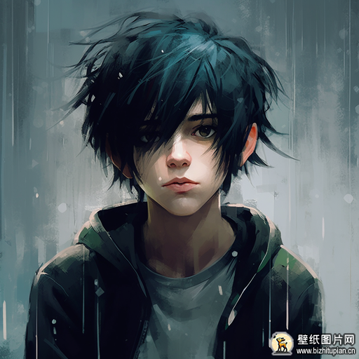 Emo情绪头像图片 极度悲伤emo微信头像手机壁纸 512x512