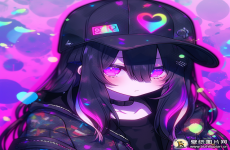 Emo情绪女孩头像图片 女生极度悲伤emo微信头像手机壁纸 512x512
