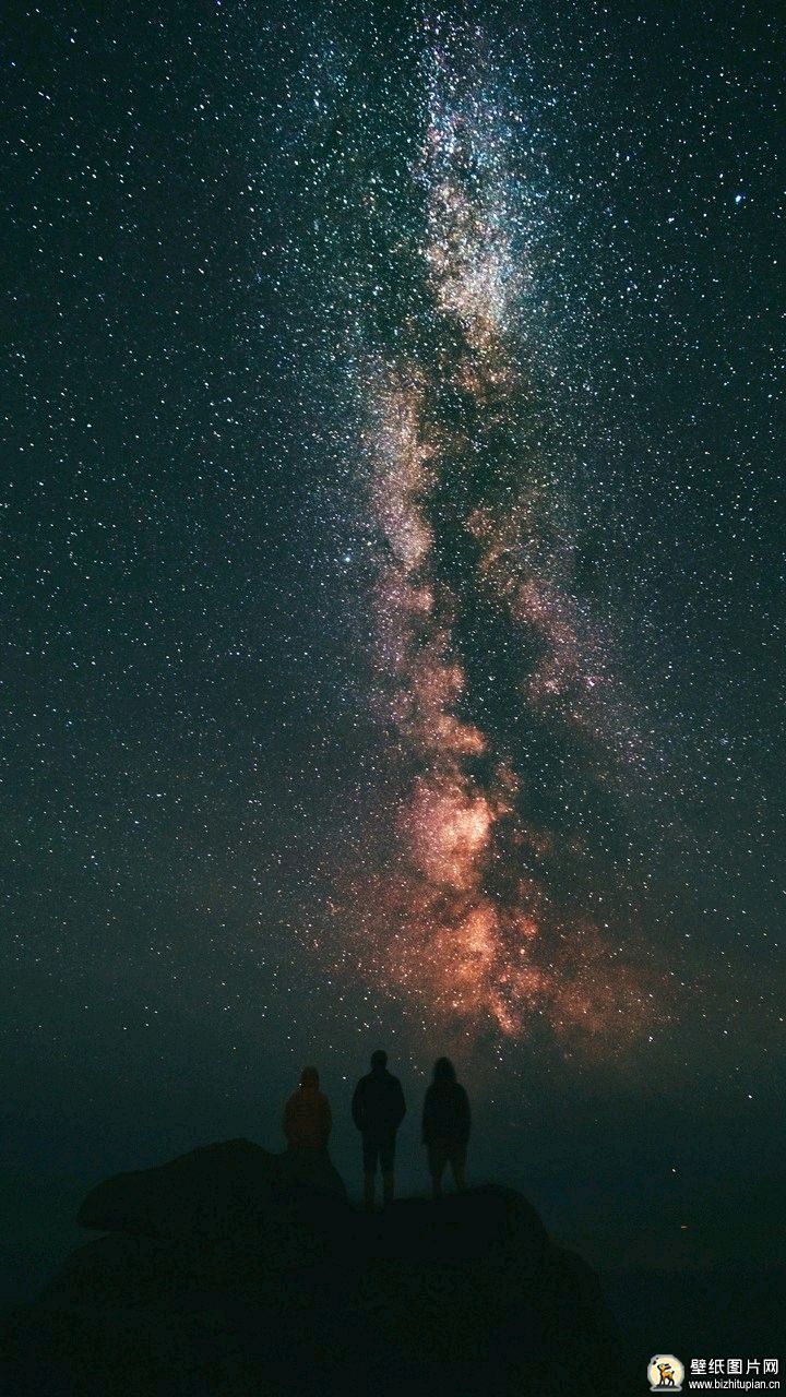 夜晚星空唯美图片素材 高清星空手机壁纸夜晚图片