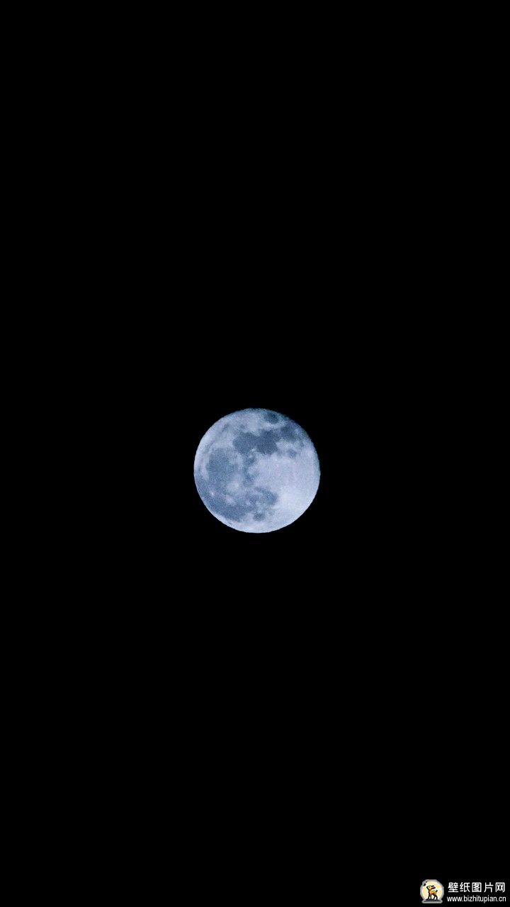 734275夜晚月亮手机壁纸日食图片
