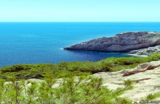 海洋悬崖大地地平线自然海岸线图片 高清海岸手机壁纸风景图片